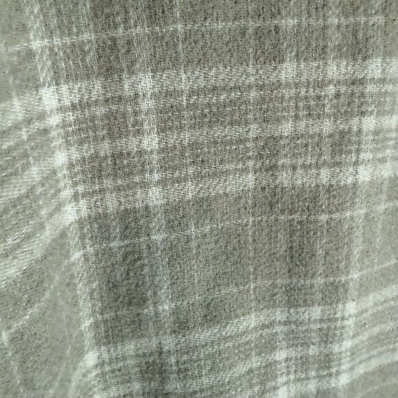 Coldwater Creek Women’s Long Plaid Button Jacket Wool Blend Oversized Women’s S - Picture 6 of 13